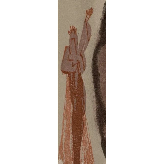 1960s Salvador Dali, The Negligent Ones Struck by Violent Death, 1964, Original Woodcut For Sale - Image 5 of 9