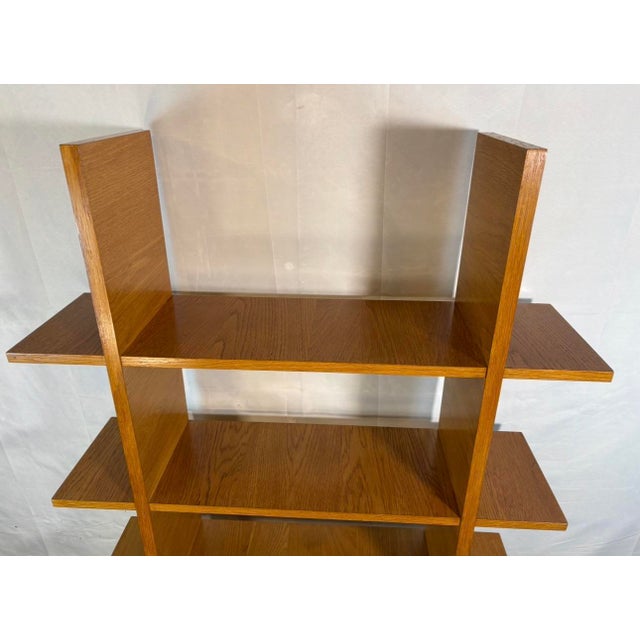 Wood Mid-Century Modern Scandinavian Syle Teak Shelving Unit, 1990s For Sale - Image 7 of 12