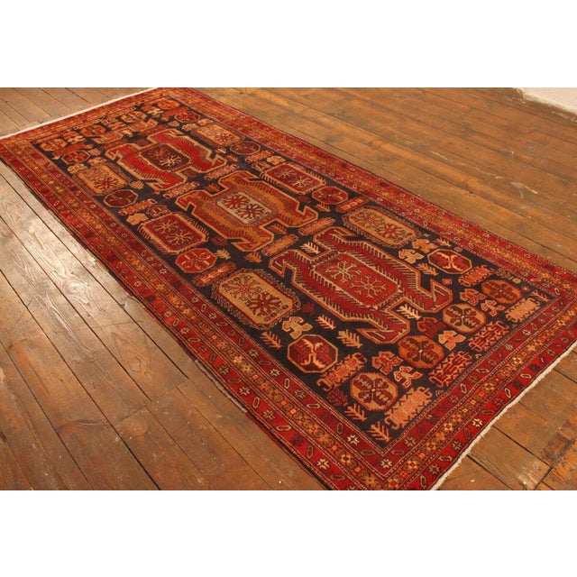 Middle Eastern Hand-Knotted Rug For Sale - Image 4 of 11