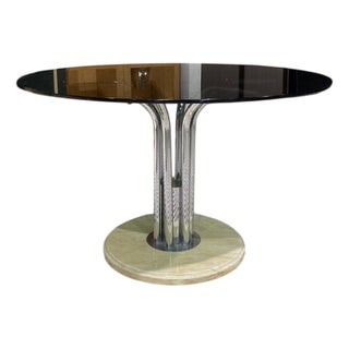 Italian Round Table by Gastone Rinaldi For Sale