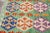 Modern Flatweave Kilim Rug For Sale - Image 10 of 11