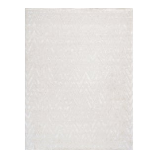 Pasargad Home Edgy Ivory Area Rug, 7' 9'' X 9' 9'' For Sale