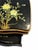 Chinoiserie Black Lacquer Bombe Three-Drawer Chest For Sale - Image 9 of 10