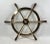 Exceptional yacht wheel, very heavy. With wood handles. Center hub has a keyhole. This is as good as they come. Weight: 23...