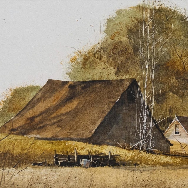 Signed indistinctly lower left. Initialed verso 'M. J.', titled 'Field Mice' and painted circa 1990. A late 20th century...
