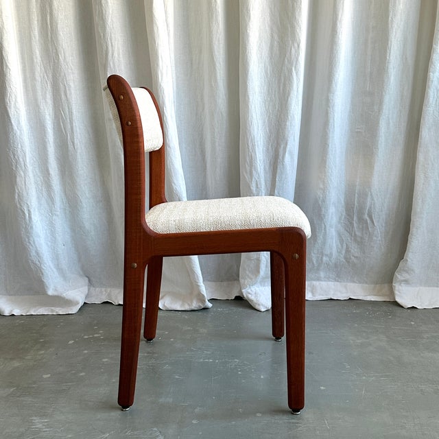 1960s Scandinavian Modern Danish Teak Dining Chair by Erik Buch for O. D. Møbler, 1960s, Set of 6 For Sale - Image 5 of 18