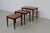 Brown Danish Modern Rosewood Nesting Tables, 1960s, Set of 3 For Sale - Image 8 of 17