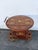 French Inlay Drop Leaf Bar Server Tea Coffee Cart 6339 For Sale - Image 15 of 18