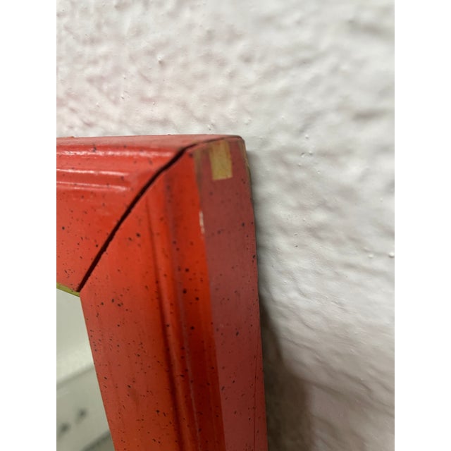 1960s 1960s Stanley Furniture "Ole Girls" Mirror Flower Power For Sale - Image 5 of 5