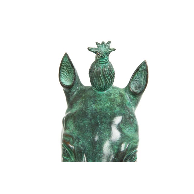 The Herculaneum Quadriga Horse "Cavallo Mazzocchi" After Antiquity For Sale - Image 11 of 18