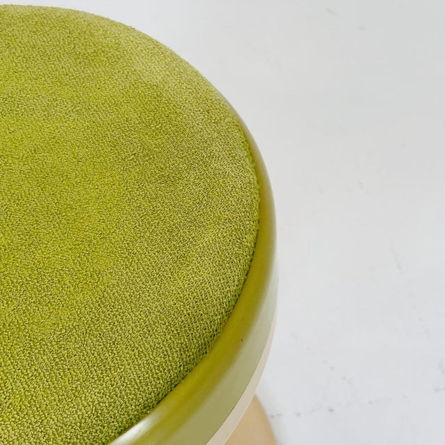 Beige Vintage Stool by Isoklepa, 1970s For Sale - Image 8 of 11