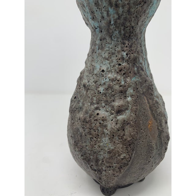 Late 20th Century Textured Organic Vase For Sale In New York - Image 6 of 10