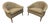 Mid-Century Modern McCobb Style Barrel Arm Chairs - Reupholstered - Set of 2 For Sale