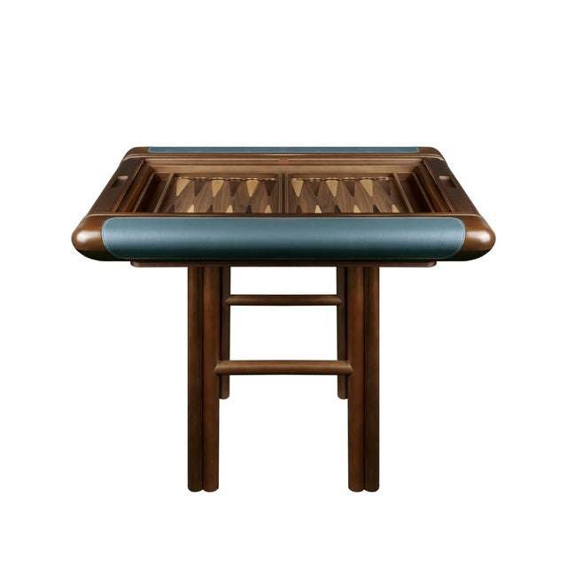 Jacoby Backgammon Table by Wood Tailors Club For Sale - Image 12 of 12