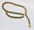 Modern Chanel Leather and Chain Belt Circa 1993 For Sale - Image 3 of 10