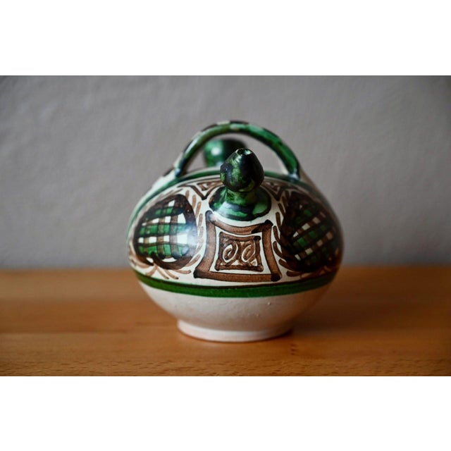 Glazed Terracotta Pitcher from Domingo Punter, Spain, 1960s For Sale - Image 6 of 9