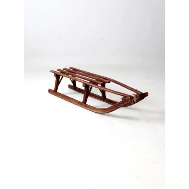 Antique Primitive Sled For Sale - Image 4 of 13