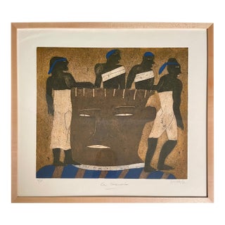 1980s Javier Arevalo La Ceramonia, Framed For Sale