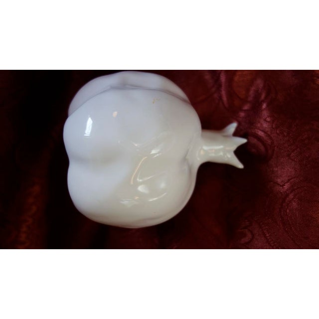 Pomegranate Vase Blanc De Chien For Sale In Minneapolis - Image 6 of 9