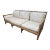 Vintage Bamboo Sofa For Sale