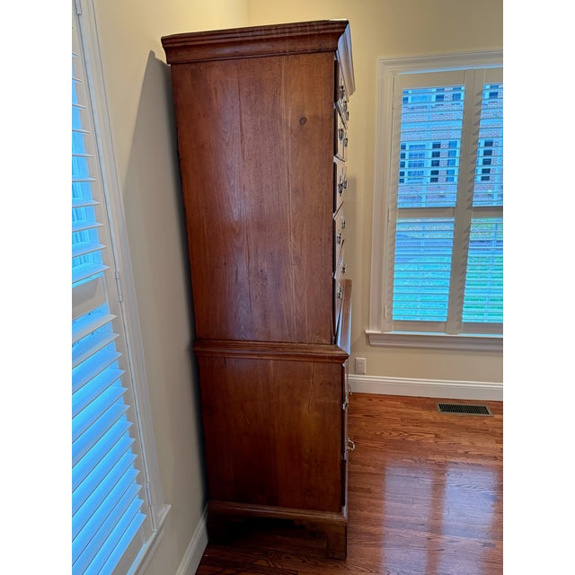 18th Century American Walnut Chippendale Style Chest on Chest For Sale - Image 16 of 16