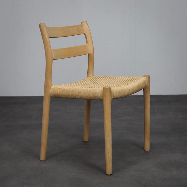 1970s Model 84 Dining Chairs by Niels Otto (N. O.) Møller for J.L. Møllers, 1970s, Set of 6 For Sale - Image 5 of 14
