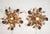 Hollywood Regency Gilded Metal Wall Lamps, Italy, 1960s, Set of 2 For Sale - Image 10 of 17