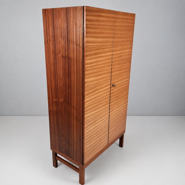 1970s Vintage Wardrobe in Beech, 1970s For Sale - Image 5 of 11