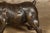 Vintage American Art Life-Size Bronze Bulldog Sculpture For Sale - Image 9 of 10