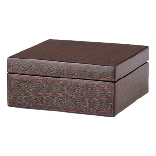 Contemporary Circled Square Box For Sale