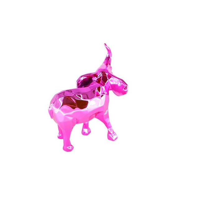 Elephant Sculpture from Richard Orlinski For Sale - Image 4 of 6
