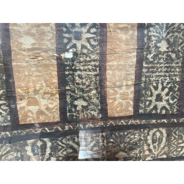 Large Decorative Panel with Polynesian Motif, 1900s For Sale - Image 5 of 12