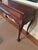 Traditional Hand Carved Mahongany Table For Sale - Image 3 of 11
