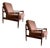 Scandinavian Chairs in Teak and Leather from Magnus Olesen, Set of 2 For Sale