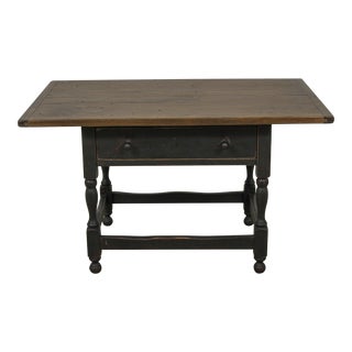 Benchmade 1 Drawer Tavern Style Pine Coffee Table For Sale