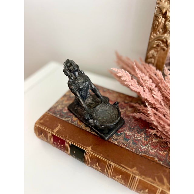 Art Deco Antique Art Deco Egyptian Revival Incense Burner For Sale - Image 3 of 7