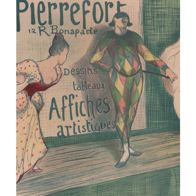 Ibels, Affiches artistiques Pierrefort, Lithograph For Sale - Image 3 of 13