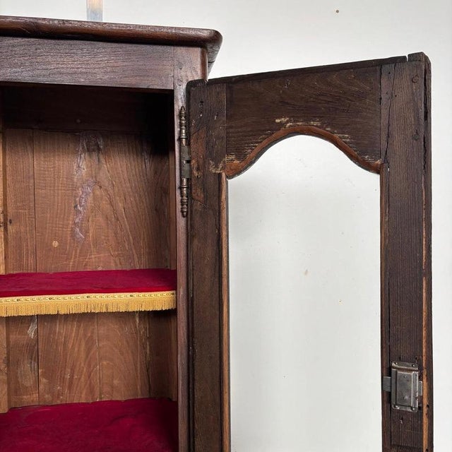 Antique French Country Oak Display Cabinet, 1780s For Sale - Image 12 of 15