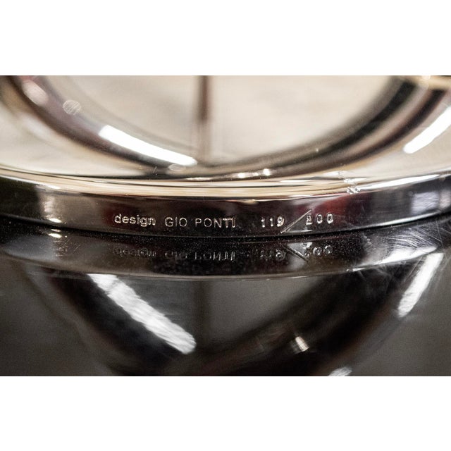 1920s Fleche Silver-Plated Candelabra by Gio Ponti for Christofle, 1928 For Sale - Image 5 of 8