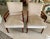 1940s Pair of Art Deco Mahogany Upholstered Chairs With Mahogany Wood Double Arms For Sale In New York - Image 6 of 7