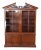 Arthur Brett George II Regency Carved Mahogany Library Bookcase China Display Cabinet Eagles For Sale