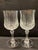 Late Twentieth Century Cristal D’Arques Lead Crystal Pitcher and Four Wine Glasses in the Longchamp Pattern For Sale - Image 9 of 10