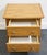 Late 20th Century Ragazzi Furniture Solid Oak Early American Country 23" Two Drawer Nightstand - Made in Quebec For Sale - Image 5 of 13