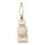 Bone White Porcelain Balustrade Table Lamp For Sale