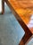 Brown Vintage Burl Wood Writing Desk For Sale - Image 8 of 9