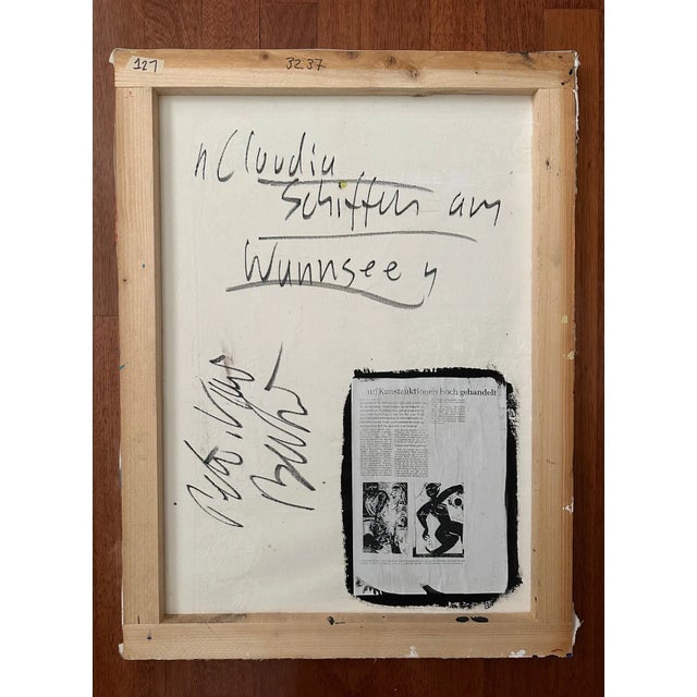 Peter Keil 1997 Titled Painting by Peter Keil For Sale - Image 4 of 4