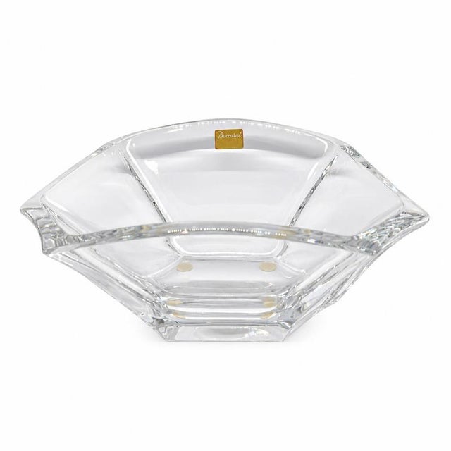 Glass Ginkgo Vide-Poche from Baccarat For Sale - Image 4 of 9