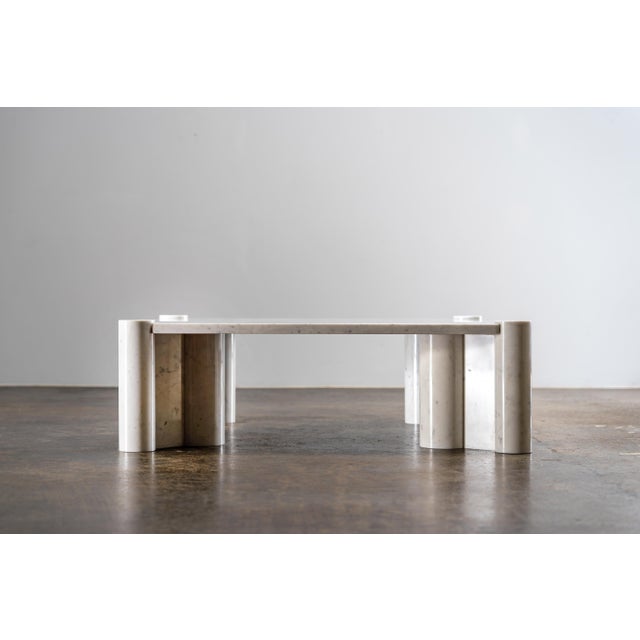 Gae Aulenti Jumbo Coffee Table in Marble by Gae Aulenti for Knoll Inc. / Knoll International, Italy, 1960s For Sale - Image 4 of 17