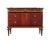 Mid-Century Ornate Mahogany Marble Top Chest of Drawers, 1960 For Sale - Image 6 of 11
