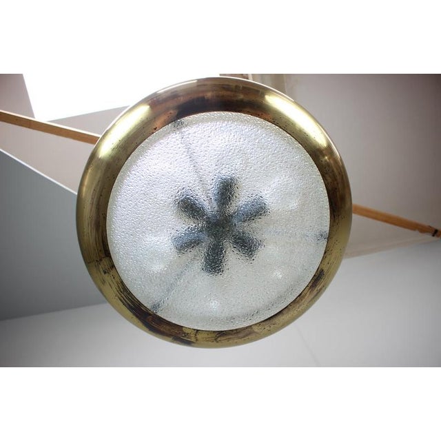 Vintage UFO Pendant Lamp by Josef Hůrka for Napako, Czechoslovakia, 1930s For Sale - Image 9 of 15